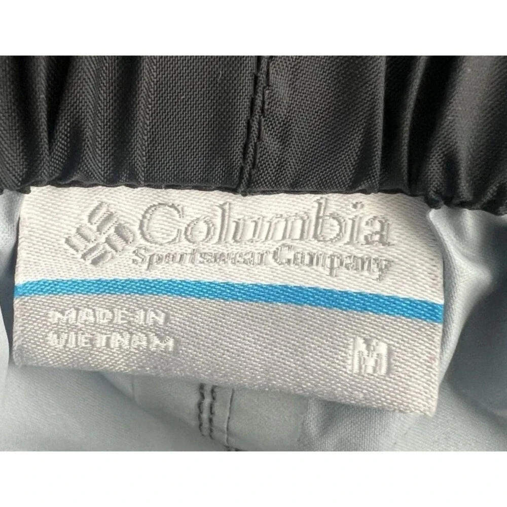 COLUMBIA Rain Pants Unisex Youth Size medium Black Girls Boys ski snow